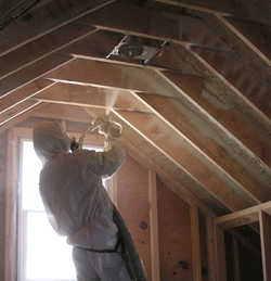  WA attic spray foam insulation